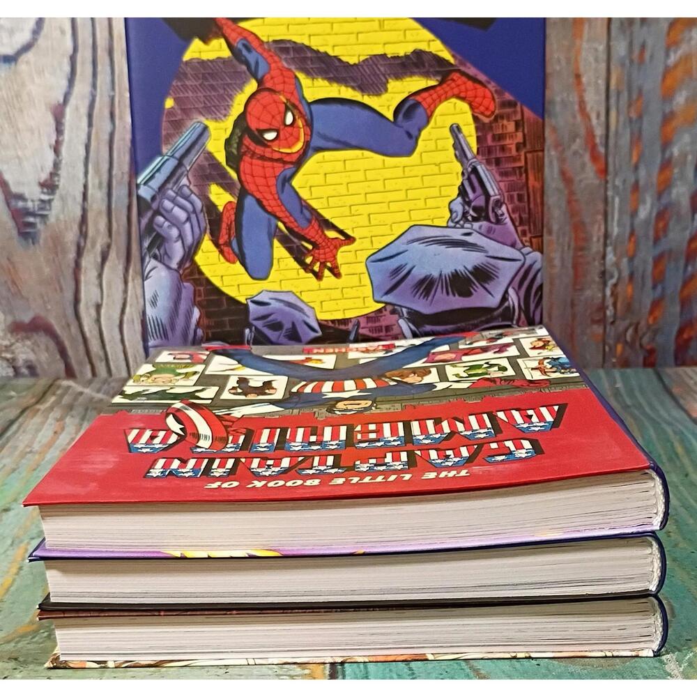 Mighty World of Marvel Box Set Spider-Man Iron Man Captain America & Avengers - Picture 10 of 13